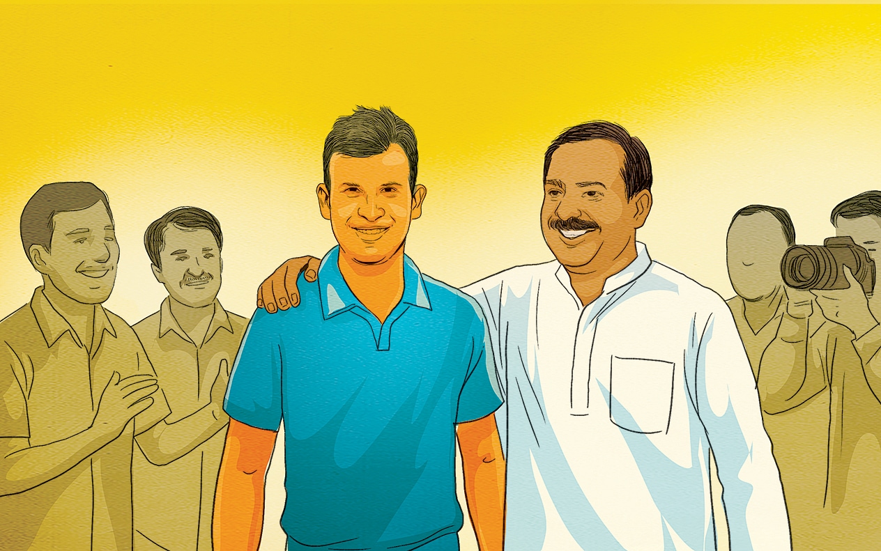 After the IPL, Ishwar Pandey became famous. Builders came with brochures and tried to convince him that he should invest in their projects