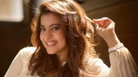 Kajol tries her hand at crocheting