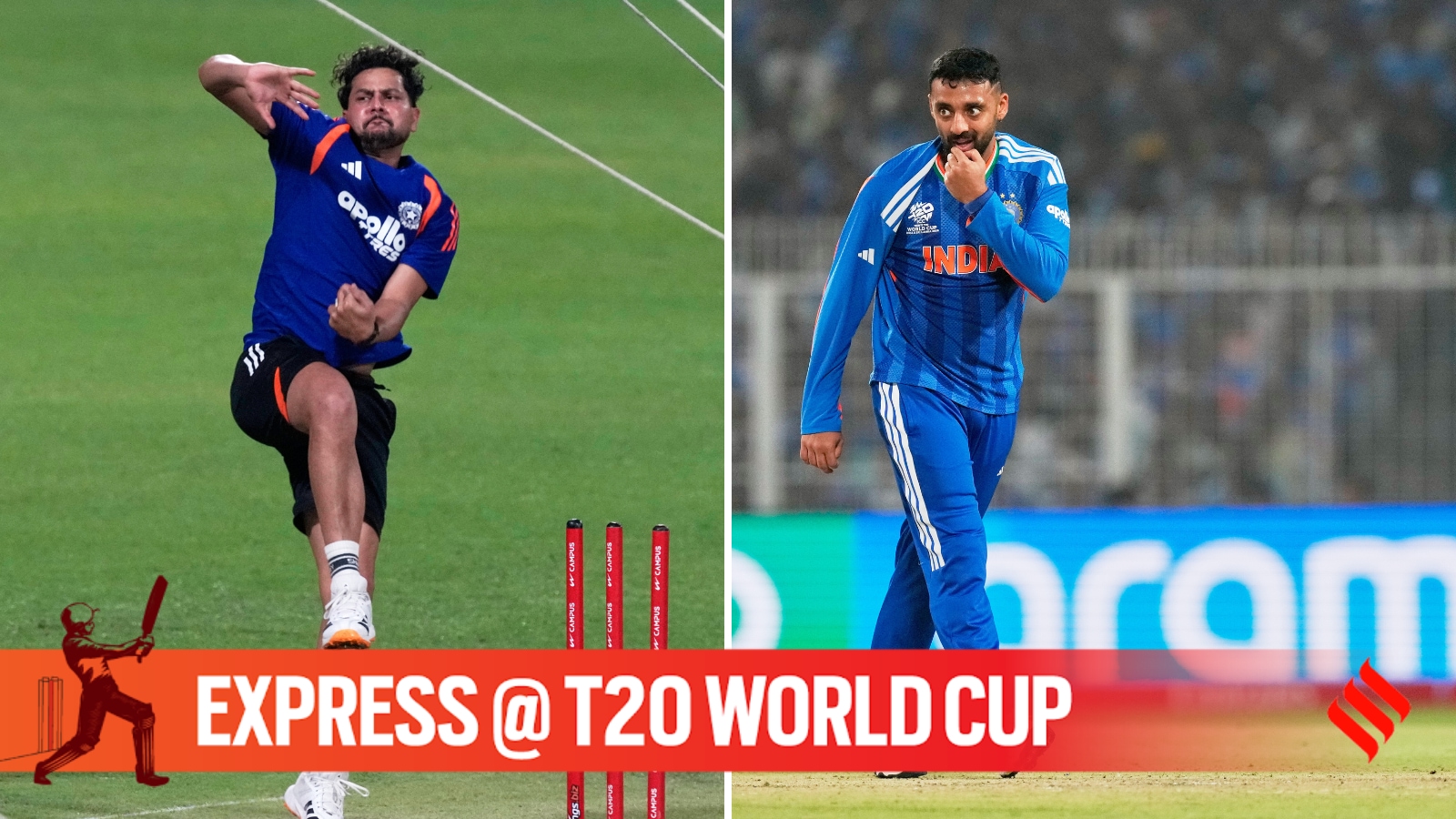 Varun Chakaravarthy's performance against England — 64 runs in four overs — means Kuldeep Yadav will be part of India's discussions going into the final. (AP Photo)