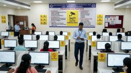 The CET Cell conducts entrance tests for 17 professional courses, most of them in computer-based format at centres across the state.