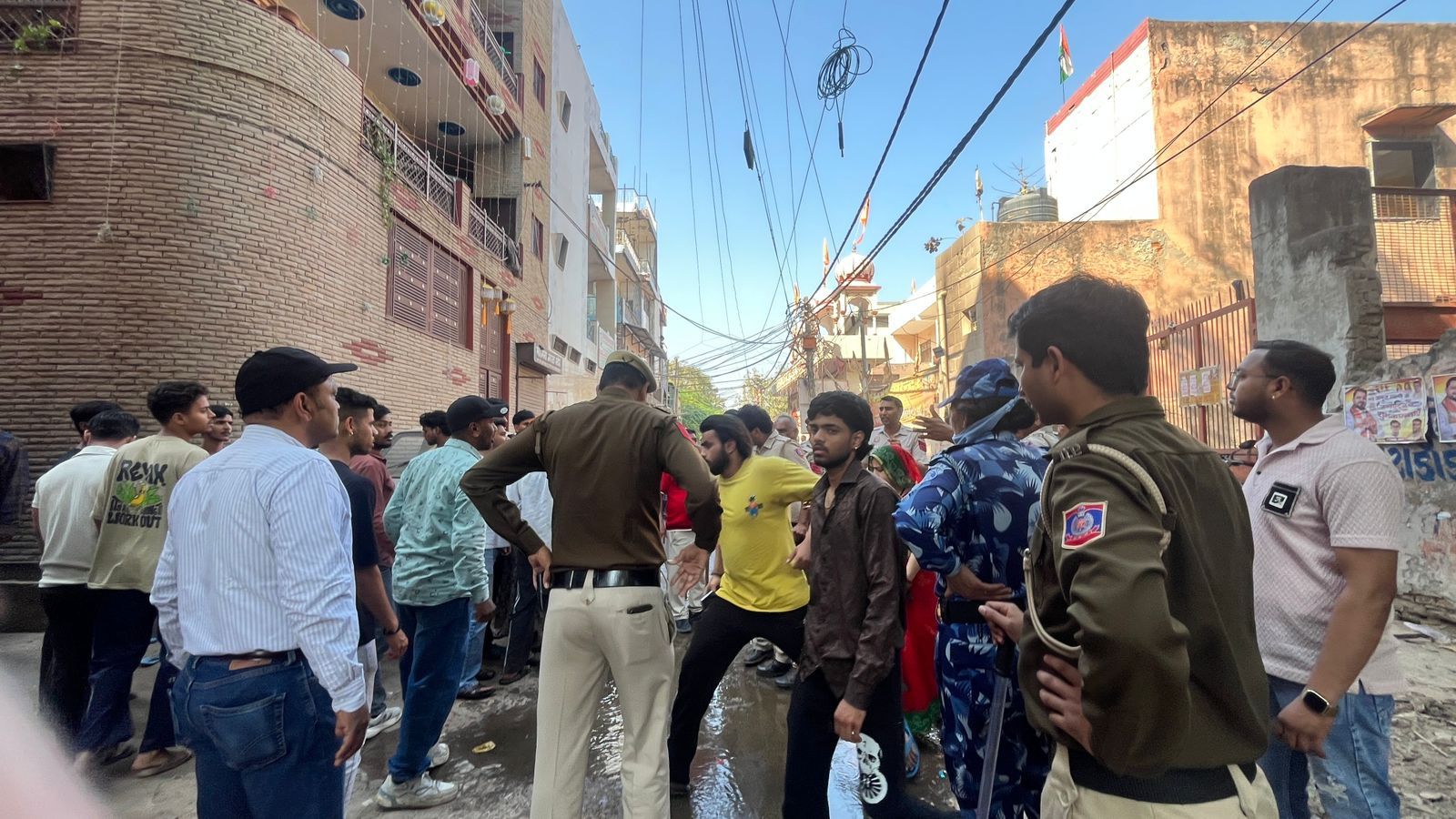 Uttam Nagar Holi dispute death