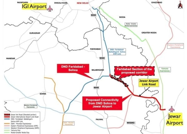 JEWAR AIRPORT-DELHI CONNECTIVITY: AT A GLANCE 