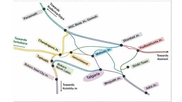 Railways plans satellite terminal at Talgaria station (Image: Ministry of Railways/Photo enhanced with AI)