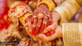 interfaith couple, interfaith couple pulls out of mass wedding, Gujarat mass wedding, mass wedding, Surat, Ahmedabad news, Gujarat news, Indian express, current affairs