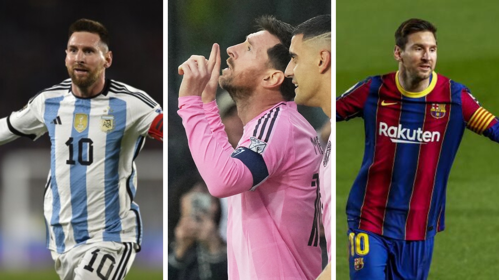756 with left-foot, 176 from outside the box: The marvel of Messi