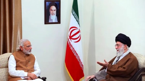 Modi with Khamenei