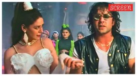 Mona Singh and Bobby Deol in The Ba***ds of Bollywood.