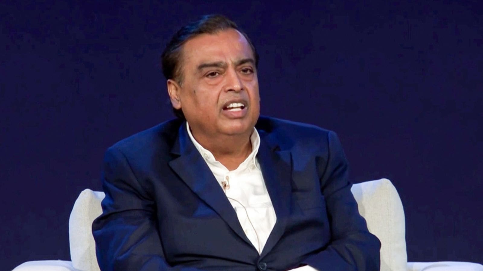 Reliance Chairman Mukesh Ambani is the richest in the country. (Image: (Jioblackrock Mutual Fund Youtube/ANI Photo)