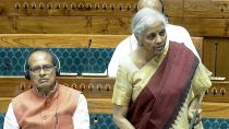 New Delhi, Mar 10 (ANI): Union Minister Nirmala Sitharaman speaks in Lok Sabha during the Budget Session of Parliament, in New Delhi on Tuesday. (Sansad TV/ANI Video Grab)