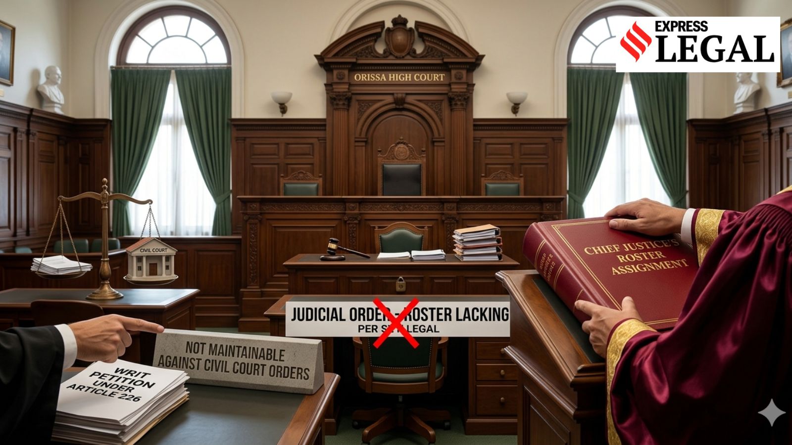 Wrong bench, wrong call: Orissa High Court says judicial order without proper roster assignment ‘illegal’