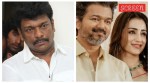 R Parthiban says Vijay's appearance with Trisha tarnished his image.