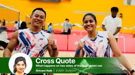 Prem Kumar Ale and Alphia James are the first Indians to win a doubles silver in the badminton Para World Championship. (Image via special arrangement)