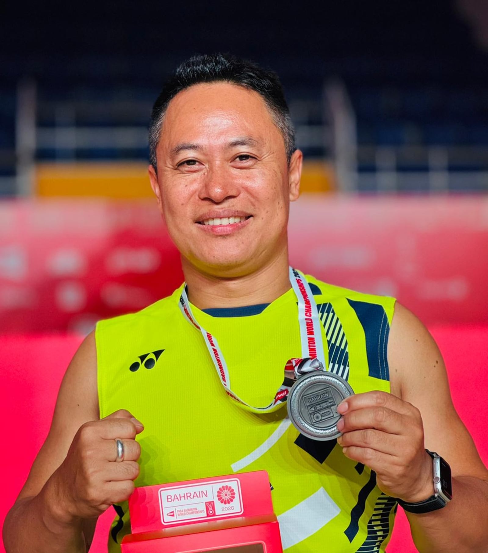 The silver encourages Prem Kumar to try harder to aim for gold next. (Image via special arrangement)