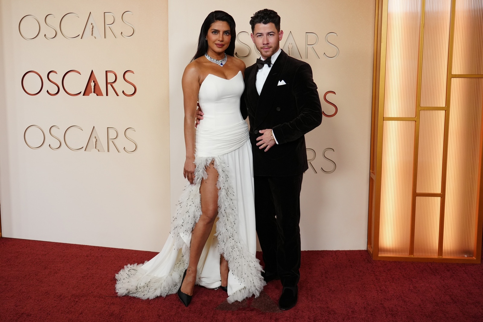 Priyanka Chopra with Nick Jonas