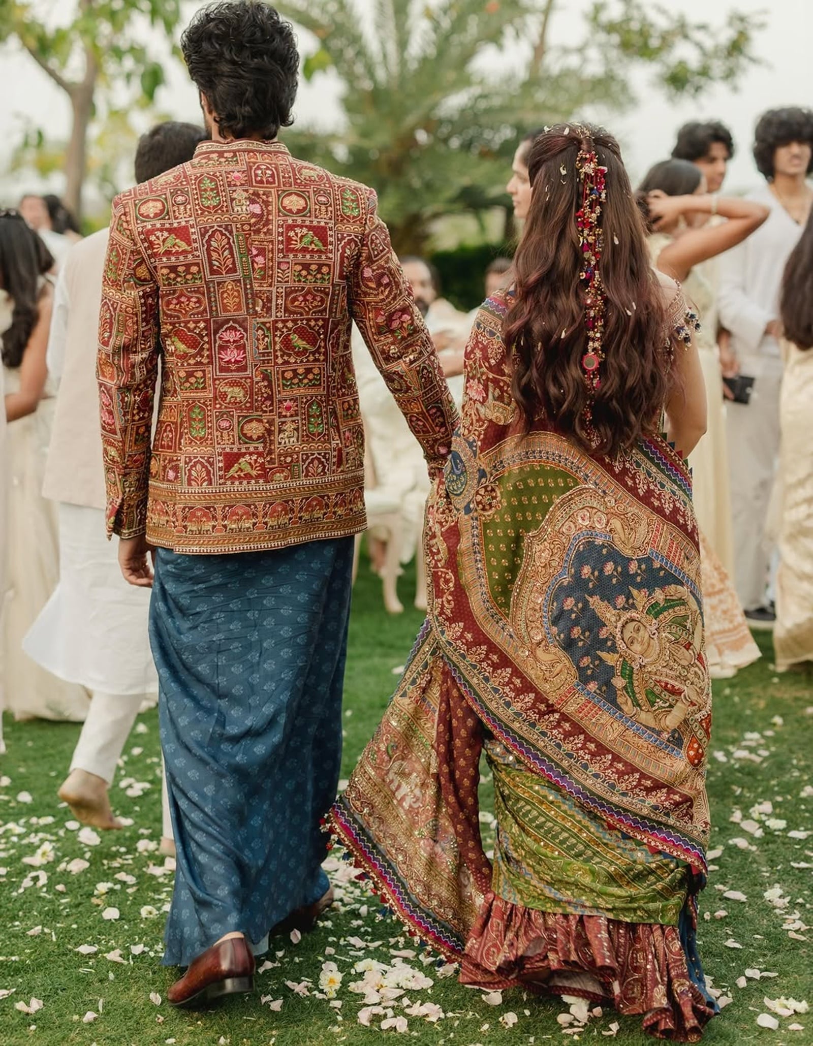 Inside Rashmika and Vijay’s Pradhanam & Mehendi