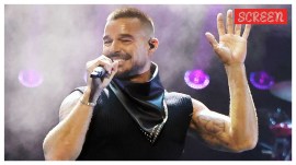 Ricky Martin performs ahead of the India vs New Zealand ICC Men's T20 World Cup finale.