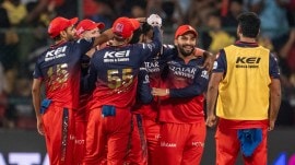 IPL 2026 RCB Tickets Price: Royal Challengers Bengaluru players celebrate a wicket in IPL 2025. (Sportzpics)
