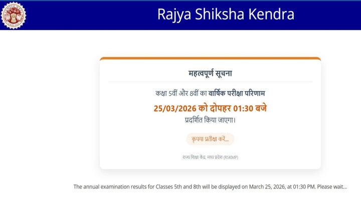 mp result today