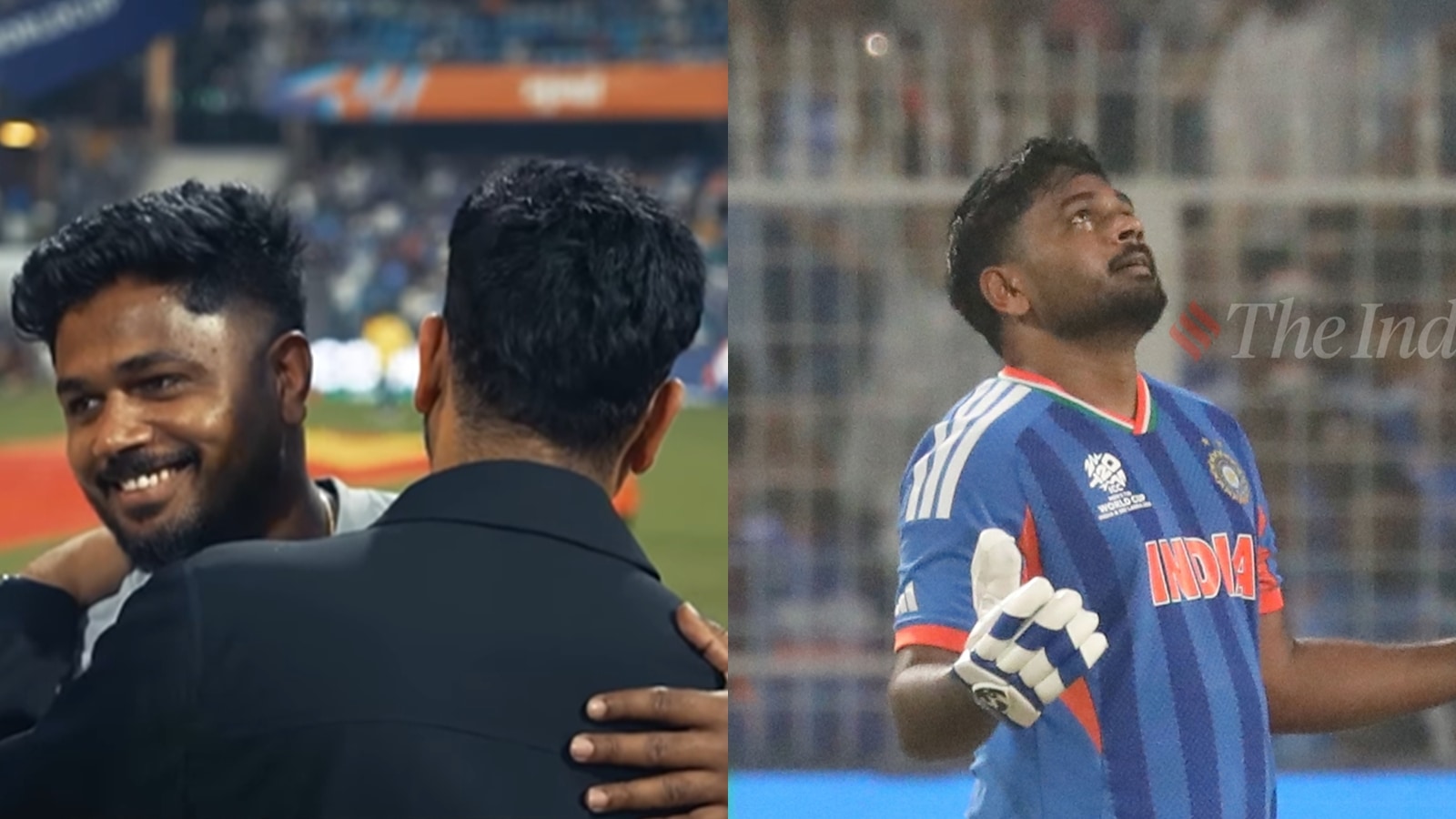 Samson had been earmarked as India’s first-choice opener and wicketkeeper back when they had announced the squad for the tournament in December (ICC screenshot/Express Photo)