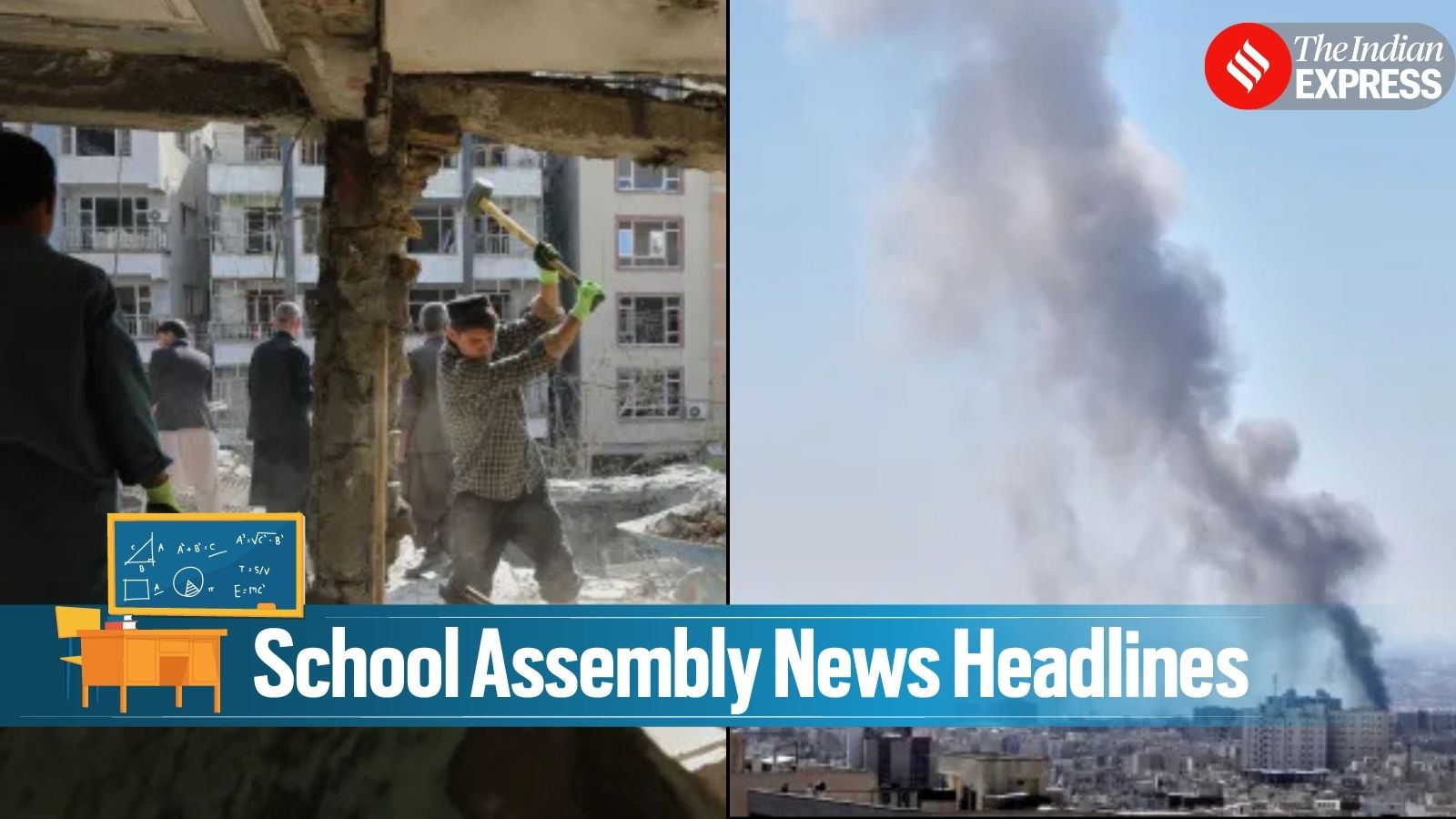 Today News Headlines for School Assembly, March 2, 2026: Indian Army intercepts Pak drone in Poonch, CBSE postpones exams due to Iran-Israel war