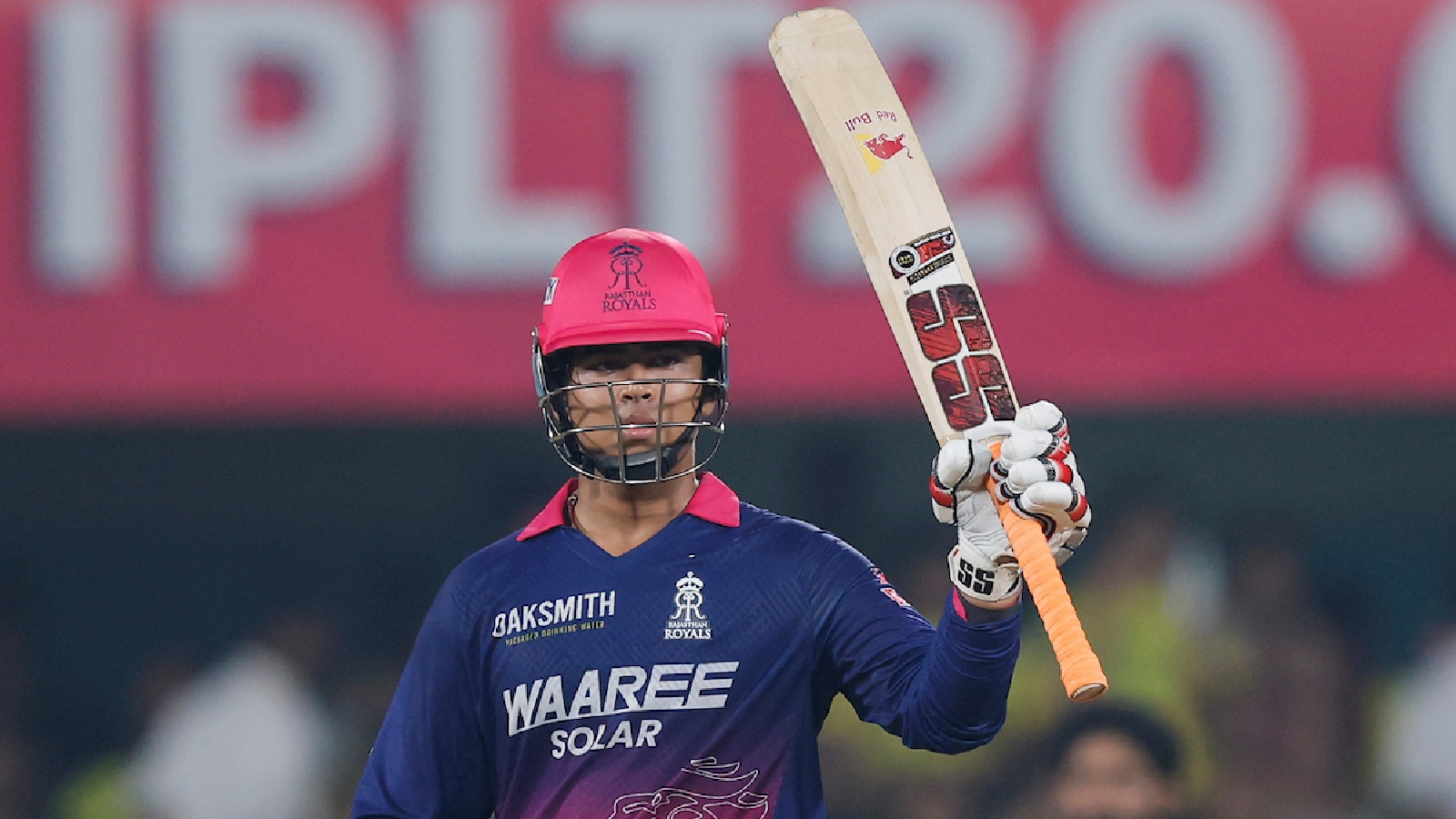 Vaibhav Sooryavanshi slammed a 15-ball fifty against CSK in Guwahati.