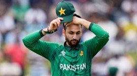 Pakistan T20I captain Salman Ali Agha. (PHOTO: AP)