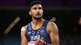 While Tejaswin bettered his previous personal best of 7826 points, this performance won't be eligible for any records. (Reuters Photo)