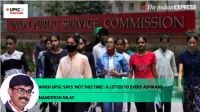 upsc results 2025 out letter to aspirants