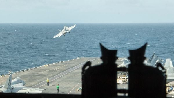 USS Abraham Lincoln (CVN 72) is the United States' fifth Nimitz-class aircraft carrier and is named in honor of the country's 16th president.