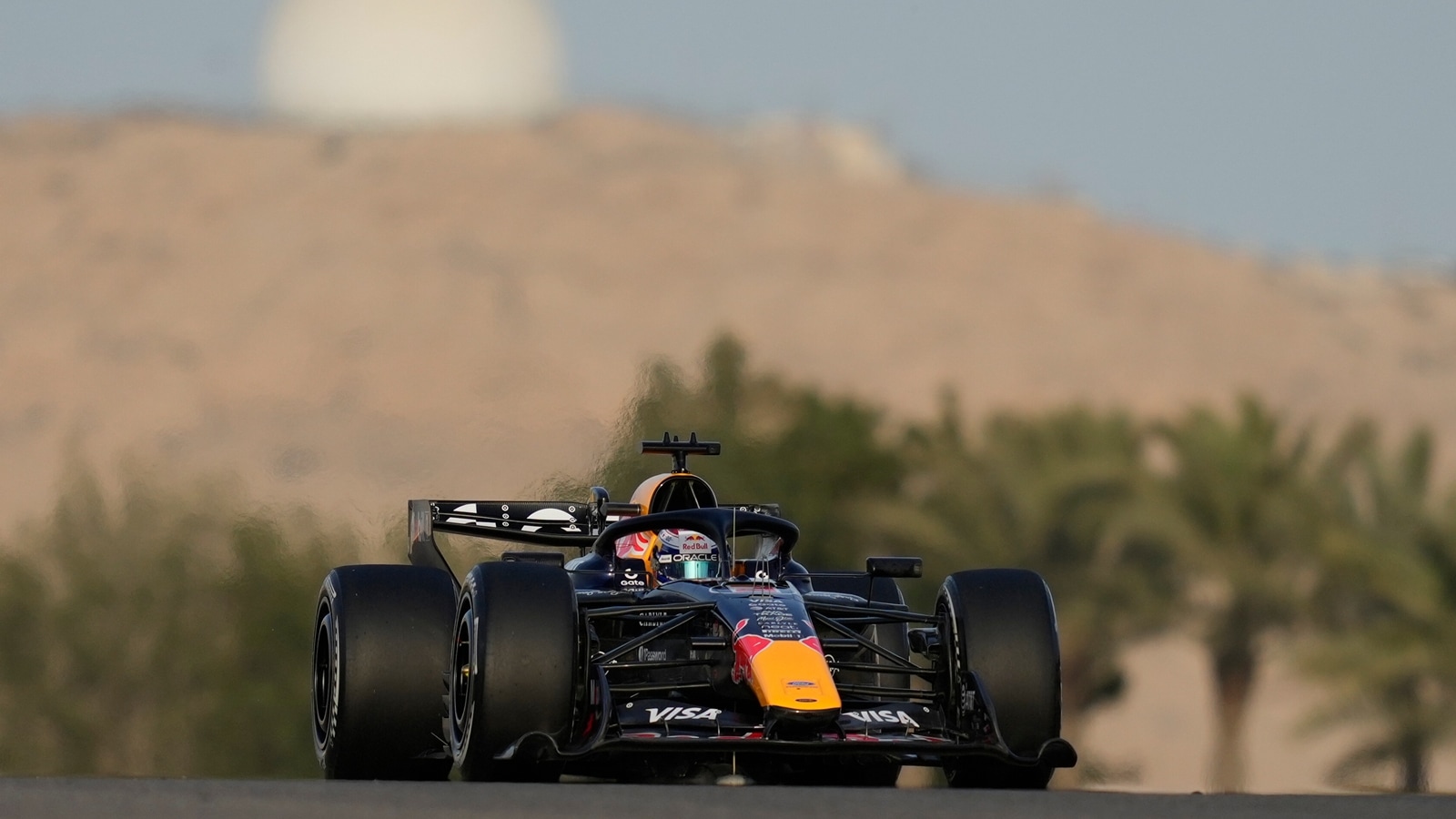 Red Bull's Max Verstappen during a Formula One pre-season test at the Bahrain International Circuit in Sakhir, Bahrain in February. (AP Photo)