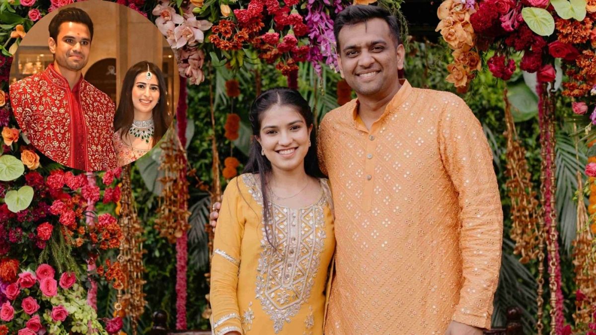 Arjun Tendulkar & Saaniya Chandhok Tie the Knot in Grand Mumbai Ceremony