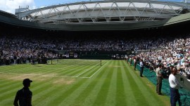 At Wimbledon, the VRT technology will be available on six courts and will allow players to contest certain calls made by the chair umpire. (Reuters Photo)