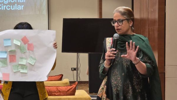 Sangeeta Kalia, senior coordinator at Drishti Dr R.C. Jain Innovative Public School in Narangwal near Ludhiana