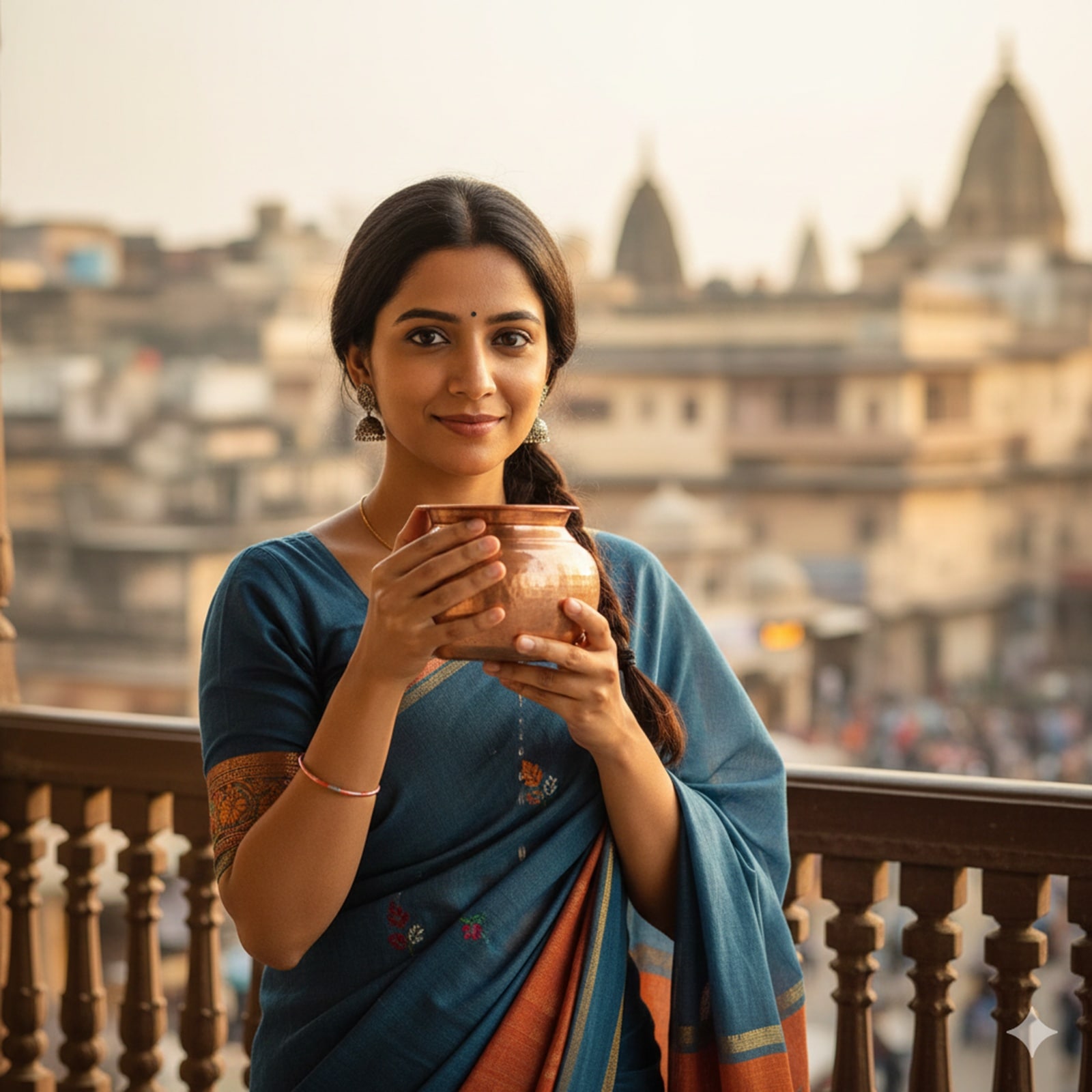 Bhagyashree on staying hydrated