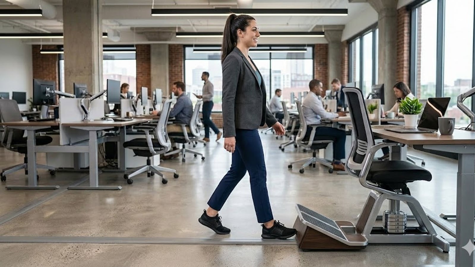 Walking vs. wiggling: Expert verdict on the best way to beat office stiffness
