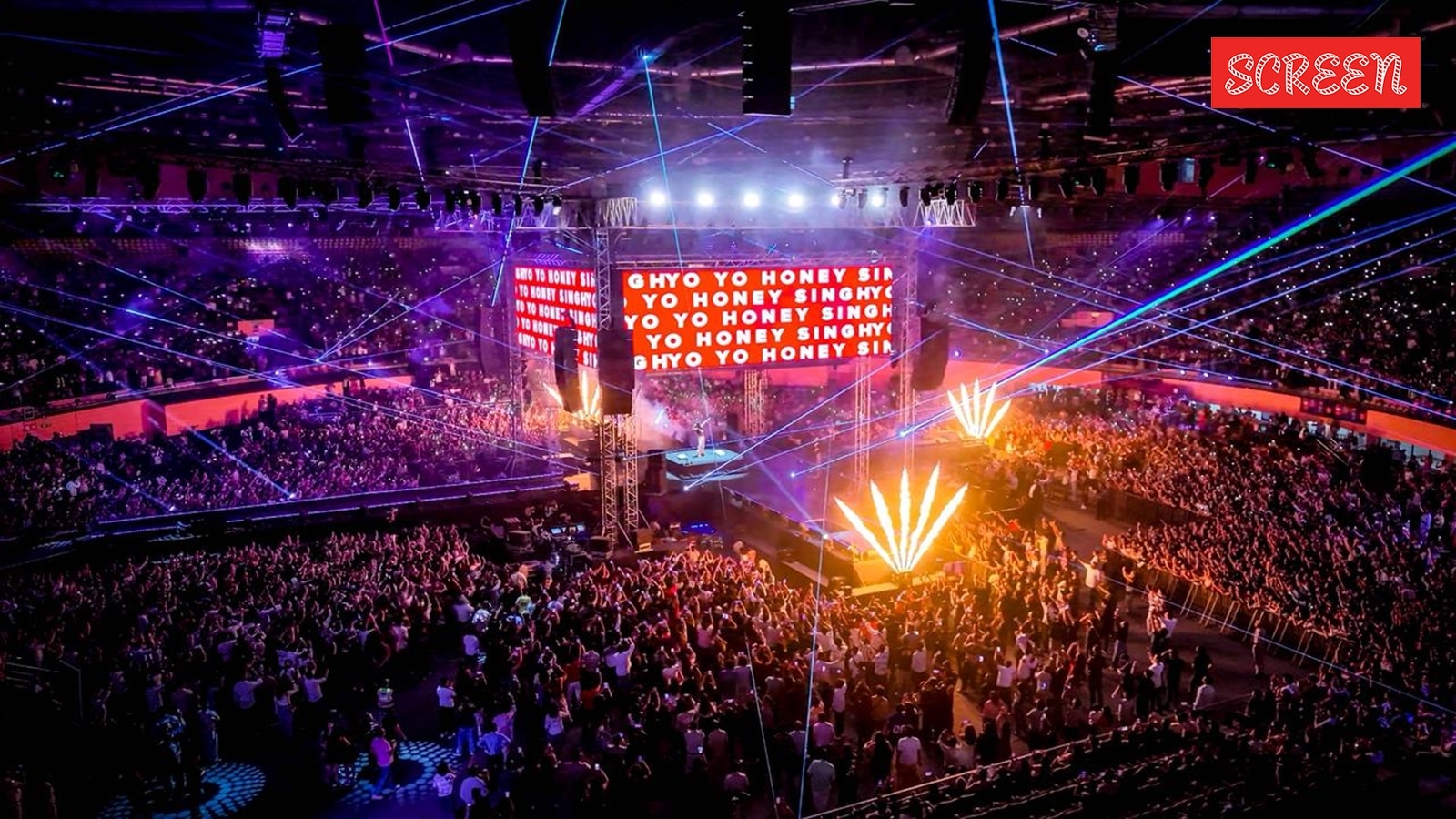 Inside Yo Yo Honey Singh's New Delhi concert