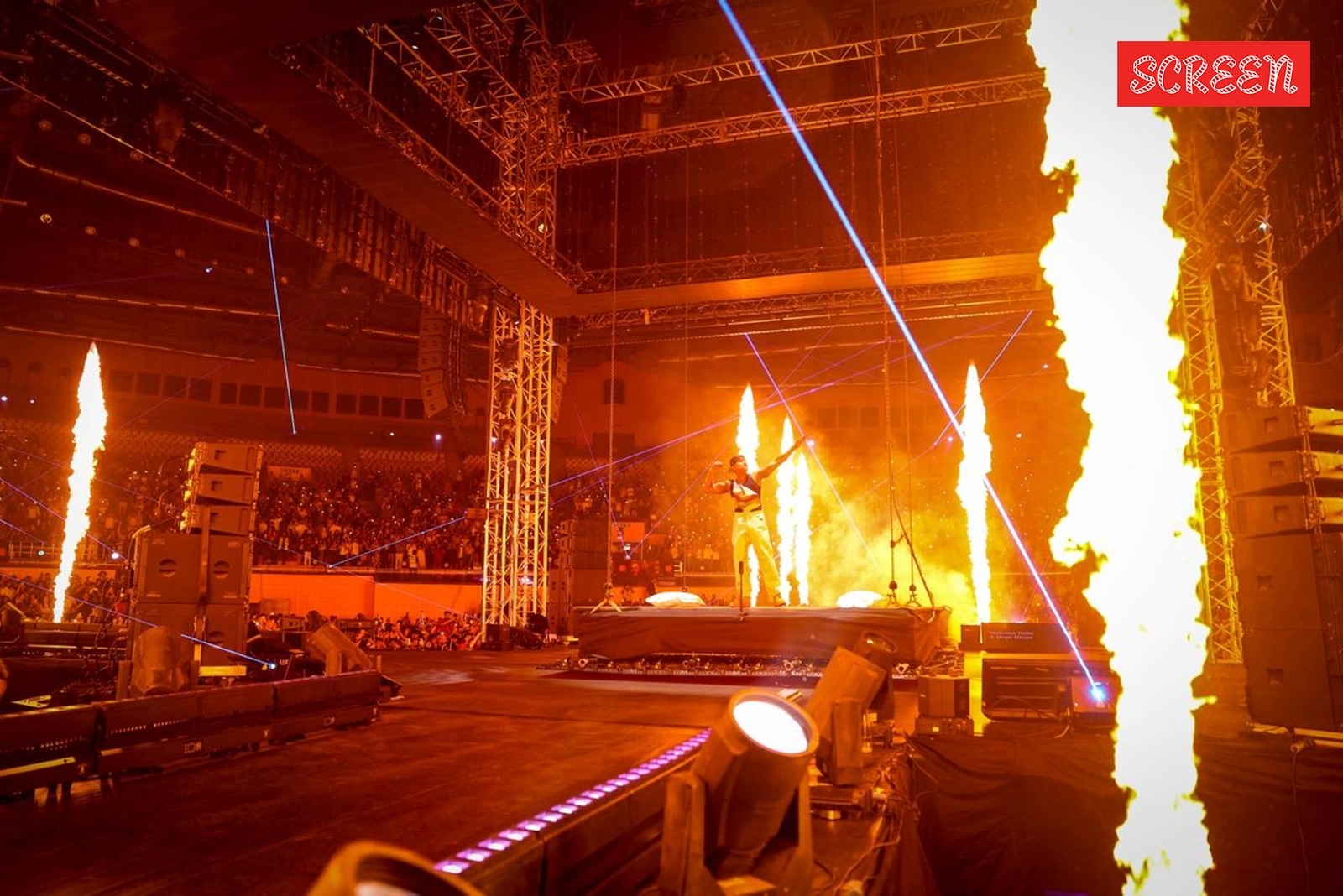 Inside Yo Yo Honey Singh's New Delhi concert