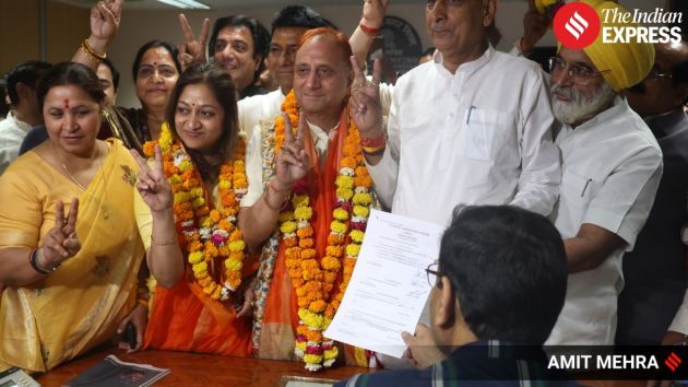 Pravesh Wahi was named as the party’s candidate for the mayoral post