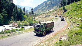 With the focus on conserving fuel, it is also being discussed whether the movement of large Army convoys for administrative purposes can be restricted to 400 km, while maximising the use of the rail network beyond that. (Representative image)