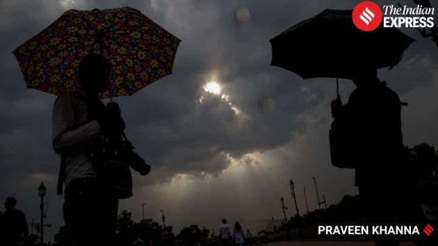 Despite the showers, the city’s air quality remained in the ‘poor’ category