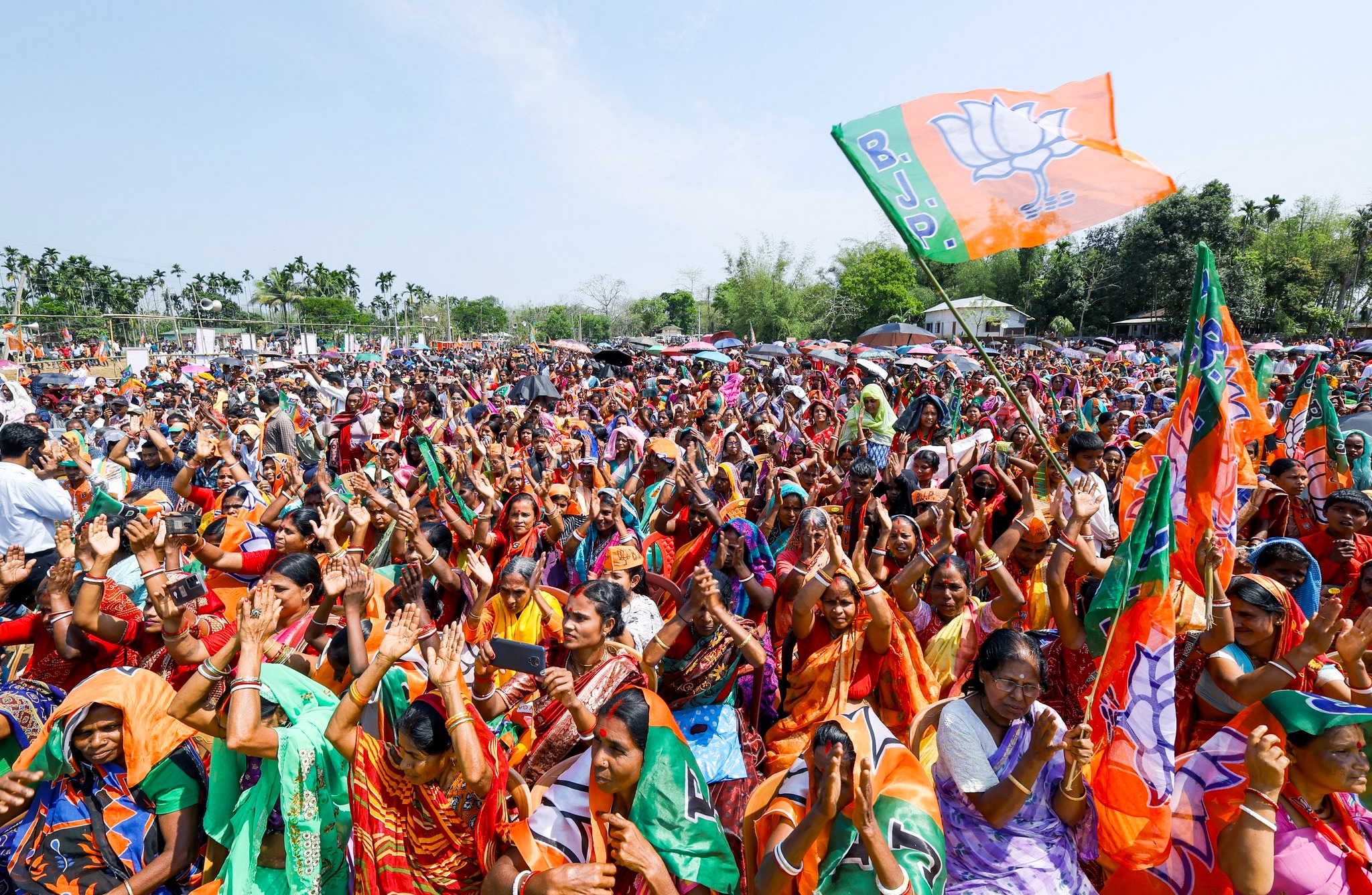 Eyeing a hattrick in Assam, BJP banks on schemes, polarisation; Cong bets on change