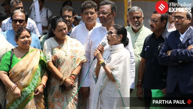 After filing her nomination, she stated that she was born and brought up in Bhabanipur