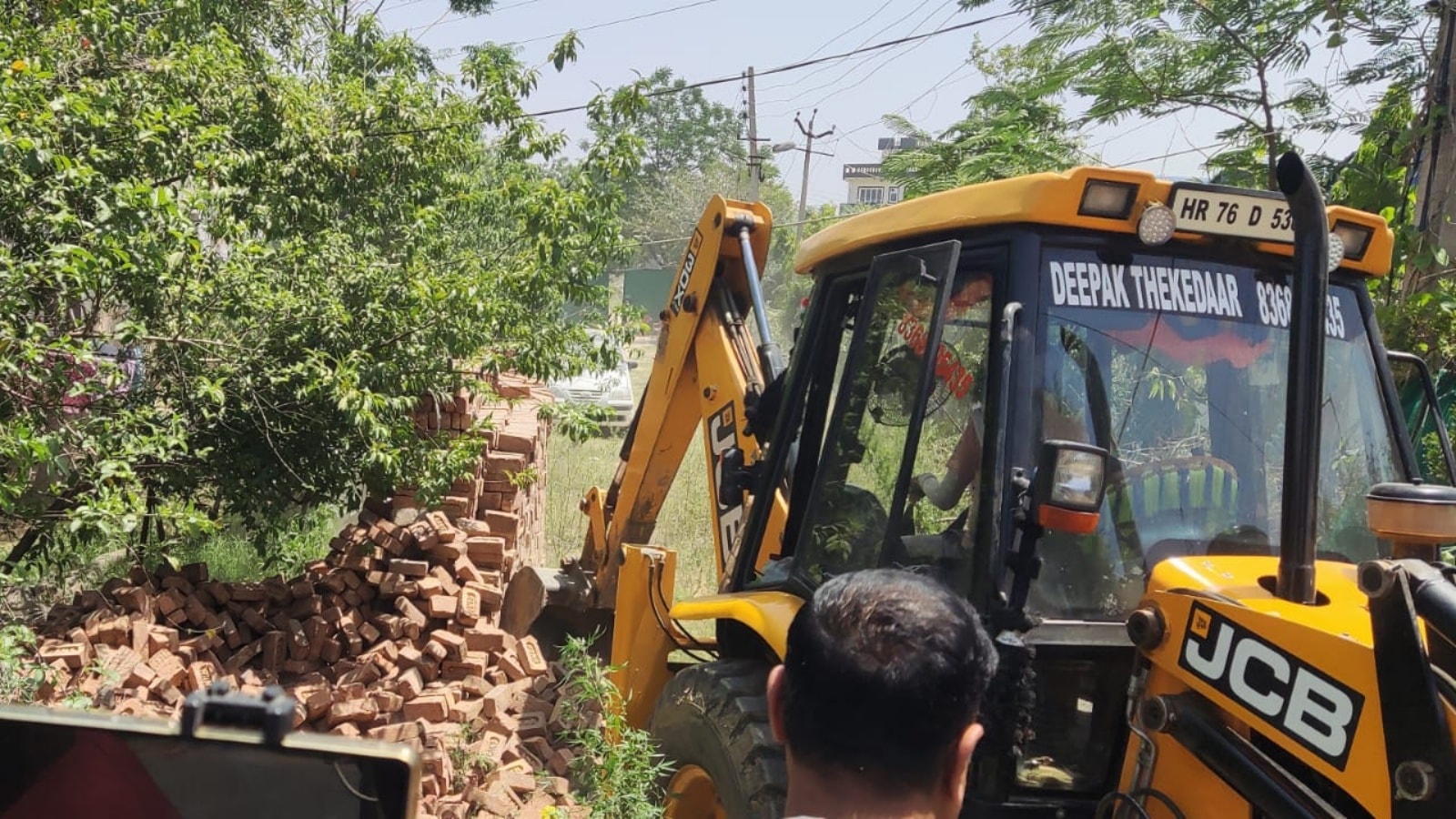 Illegal structures tied to Kaushal Chaudhary gang members razed in Gurgaon