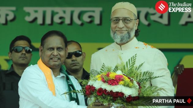 The public meeting, organised by the All India Majlis-e-Ittehadul Muslimeen and the Aam Janata Unnayan Party, drew a large crowd