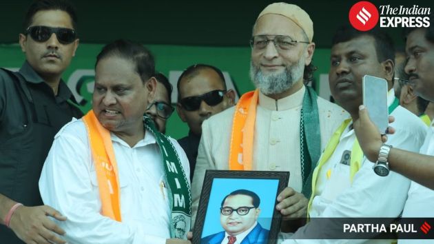 The AIMIM-AJUP alliance announced plans to contest 182 seats in the 294-member Assembly