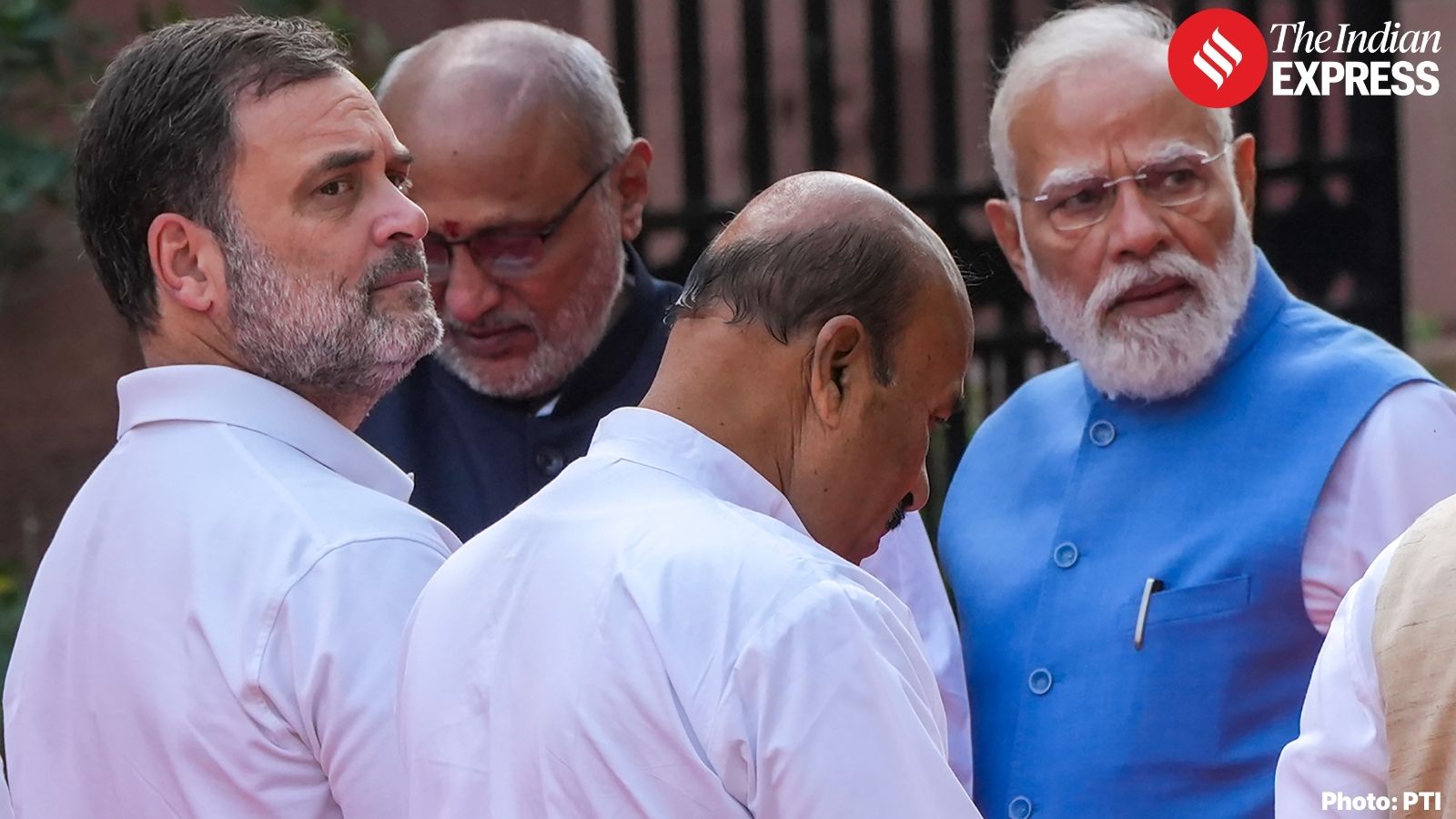 Rahil Mothi In Pictures: PM Modi, Rahul Gandhi share rare moment at Prerna Sthal