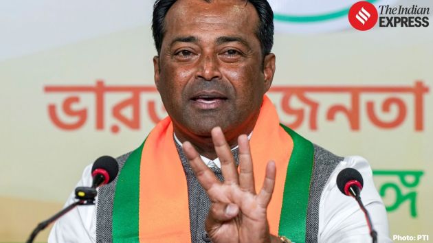 Indian tennis legend Leander Paes addressed the media in Kolkata on Saturday during his first interaction after joining the BJP