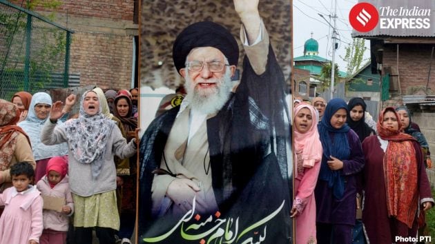 People waved Iranian flags and expressed joy over the ceasefire