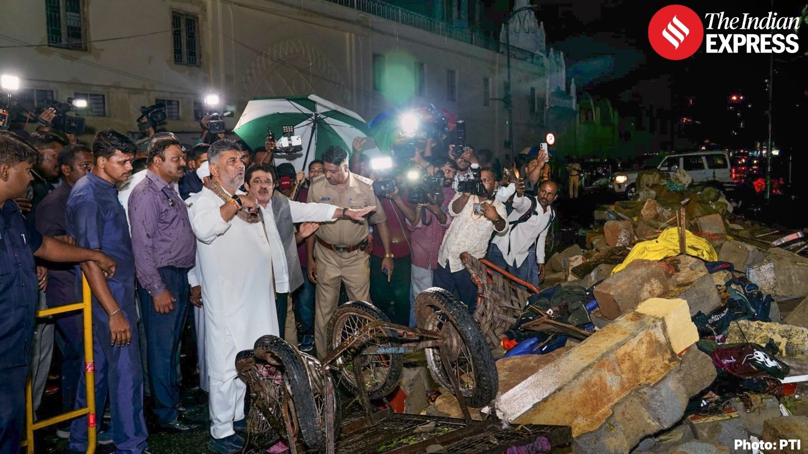 Seven killed in Bengaluru as wall collapses after heavy rain, hailstorm