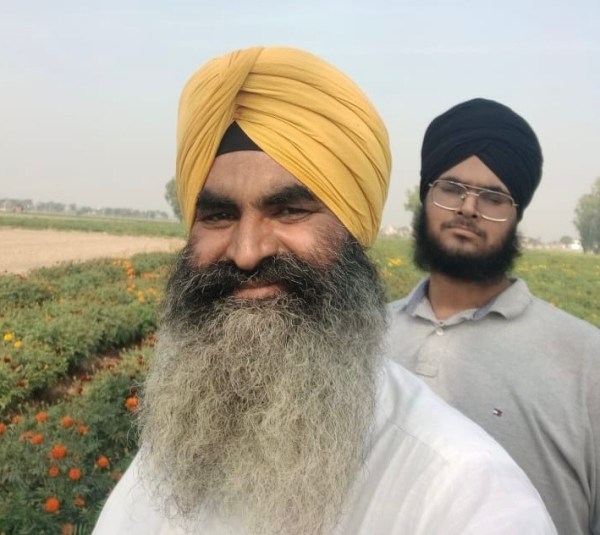 Apart from floriculture, Singh also grows Basmati rice 1509 between July and September, which is a short-duration variety and matures in 90 to 95 days after transplantation of around one-month-old seedlings in the field.